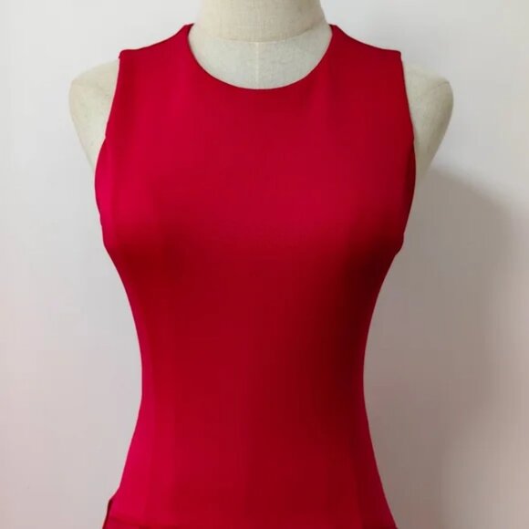 Alice + Olivia ADLEY DROP WAIST MIDI DRESS - Picture 3 of 11